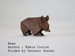 Photo Origami Bear Author : Edwin Corrie, Folded by Tatsuto Suzuki